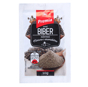 Maxi Biber crni mleveni 10g