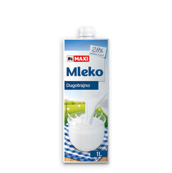 Maxi Mleko sterilizovano 2.8% 1L TP