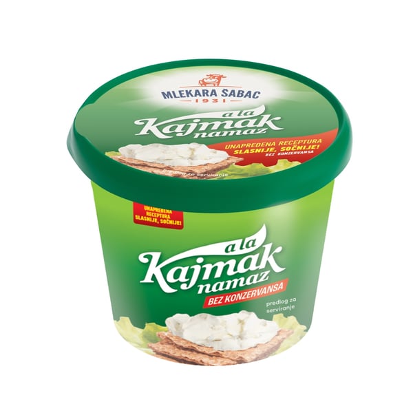 Mlekara Šabac Sirni namaz Ala kajmak 250g