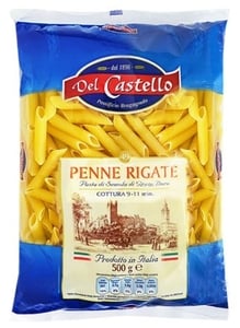 Del Castello Testenina Penne rigate 500g
