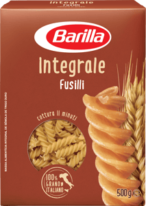 Barilla Testenina Fusilli integrale 500g