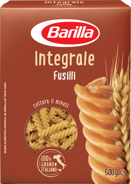 Barilla Testenina Fusilli integrale 500g