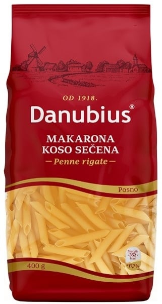 Danubius Makaroni makarona sečena 400g