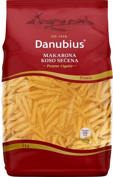 Danubius Makaroni koso sečeni 1kg