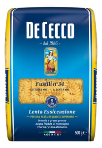 De Cecco Testenina Fusilli 500g