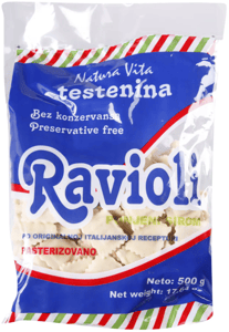 Natura Vita Ravioli sa sirom 500g