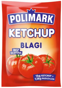 Polimark Kečap blagi kesica 180g