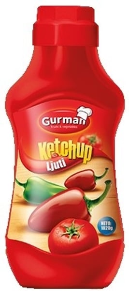 Gurman Kečap ljuti 450g