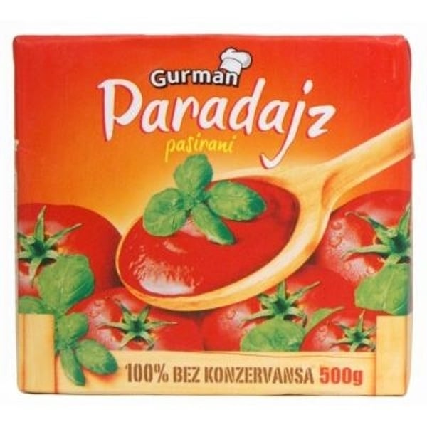 Gurman Paradajz sok pasirani 500g
