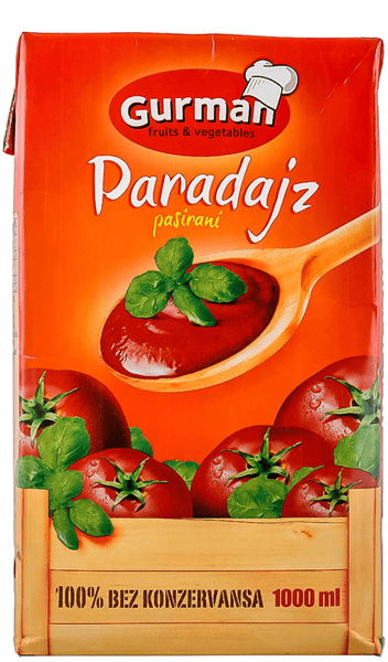 Gurman Paradajz sok pasirani 1l