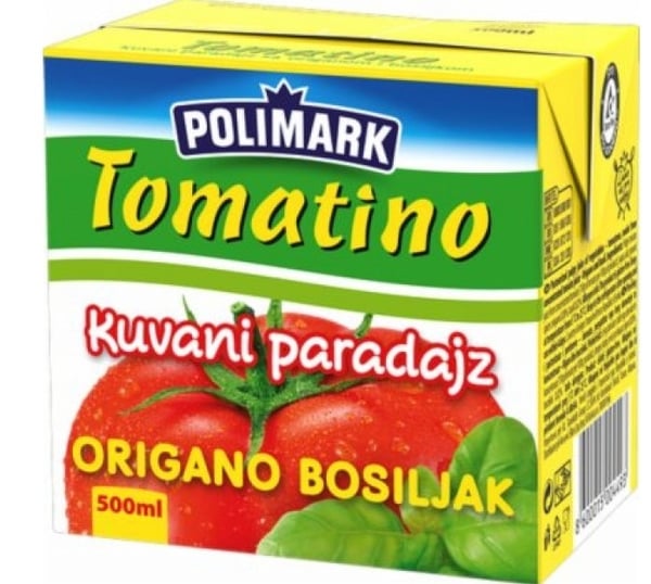 Tomatino Paradajz sok origano i bosiljak 500ml