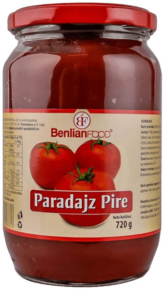 Benlian Paradajz pire 720g