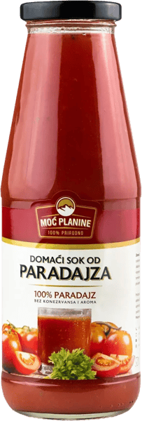 Moc Planine Paradajz sok domaći blagi 720ml