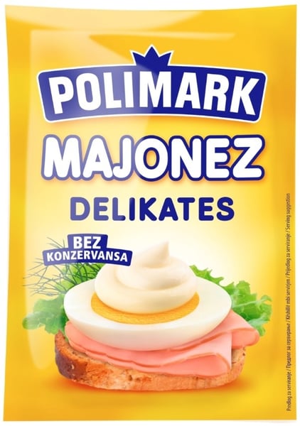 Polimark Majonez delikates kesa 180ml