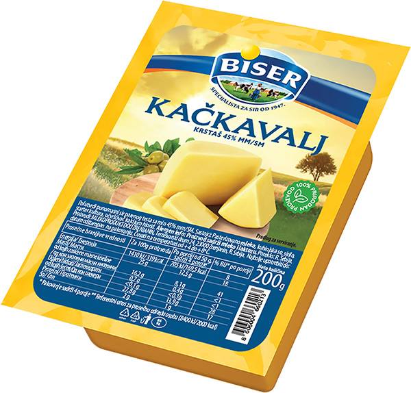 Biser Kačkavalj krstas 200g