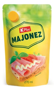 K Plus Majonez delikates 270ml