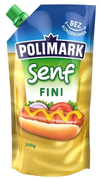 Polimark Senf fini dojpak 300g