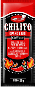 Gurman Sos Chilito opako ljuti 20g