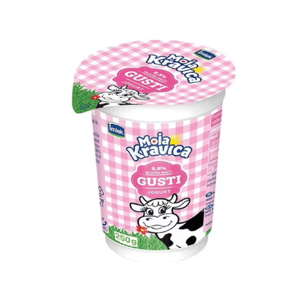 Imlek Moja kravica Gusti jog.2.8%mm casa Moja kravica 250g