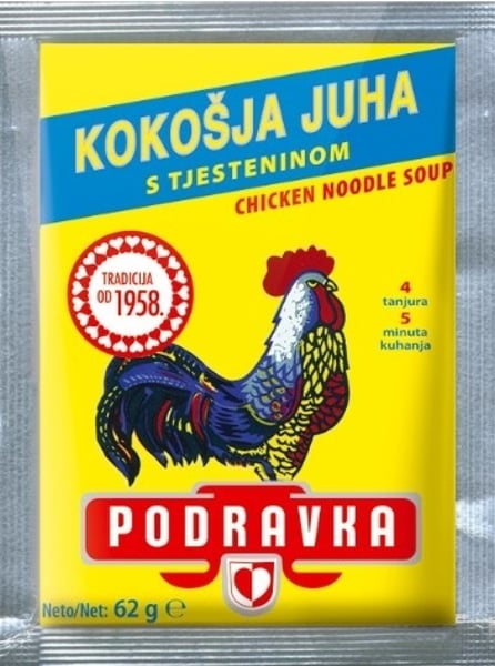 Podravka Supa kokošja sa testeninom 62g