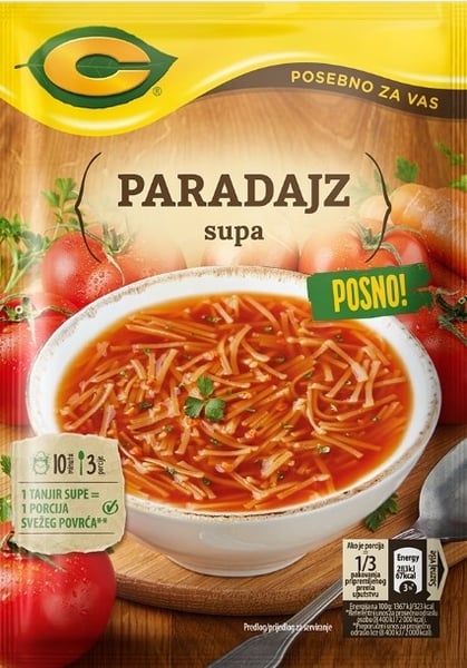 C Supa paradajz sa testeninom 62g