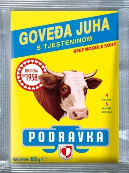 Podravka Supa goveđa sa testeninom 65g