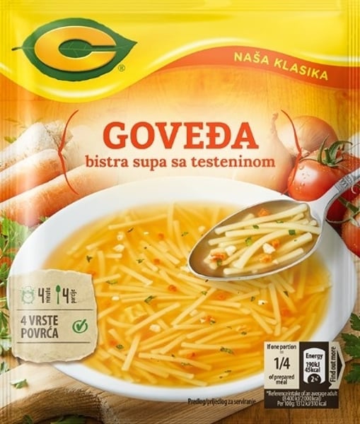 C Supa goveđa bistra 58g