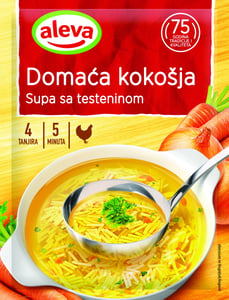 Aleva Supa domaća kokošija bistra 45g