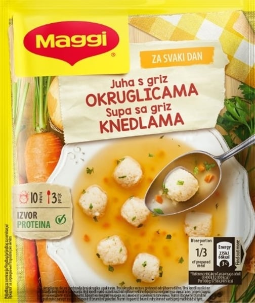 Maggi Supa griz knedle 47g