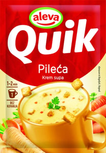 Aleva Instant supa Quik pileća krem 17g