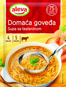 Aleva Supa domaća goveđa bistra 45g