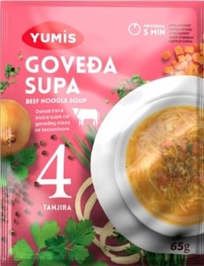 Yumis Supa goveđa bistra 65g