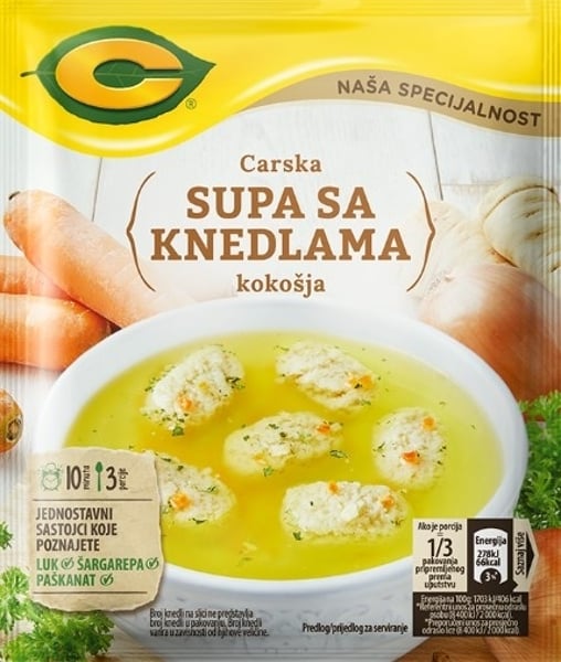 C Supa carska sa knedlama 49g