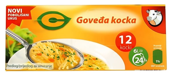 C Kocka za supu goveđa 120g