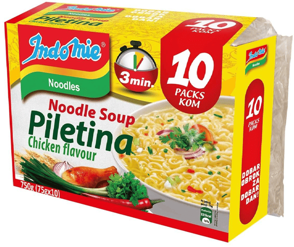 Indomie Nudle piletina 10x70g
