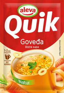 Aleva Instant supa Quik natur goveđa 16g