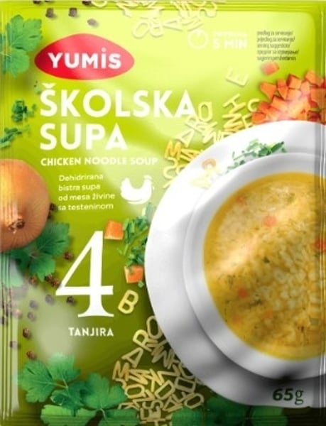Yumis Supa školska 65g
