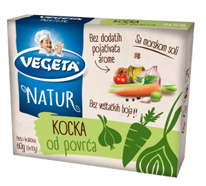 Vegeta Kocka za supu natur povrćna 60g