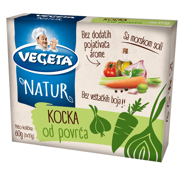 Vegeta Kocka za supu natur povrćna 60g