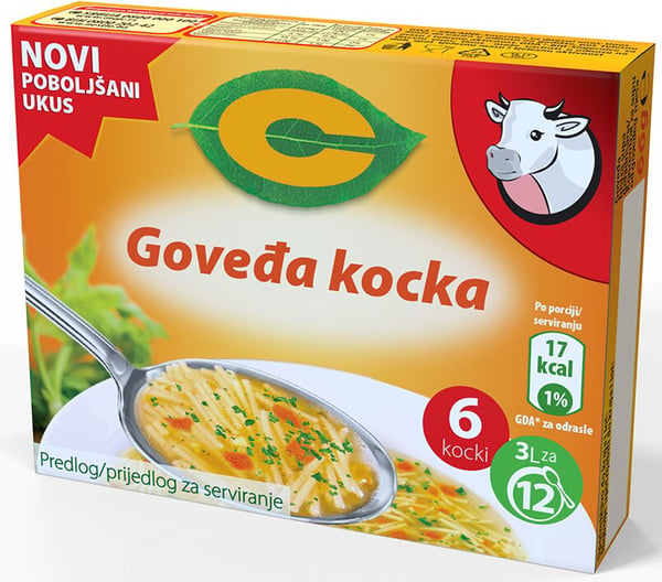 C Kocka za supu goveđa 60g