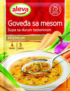 Aleva Supa goveđa sa mesom 50g