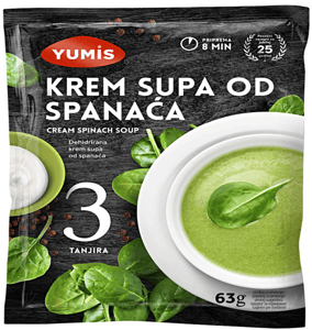 Yumis Krem supa od spanaća 63g