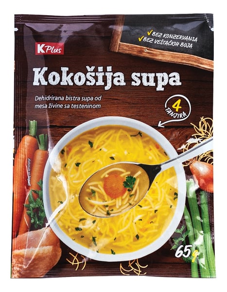 K Plus Supa kokošija 65g