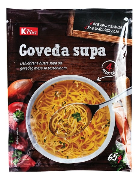 K Plus Supa goveđa 65g