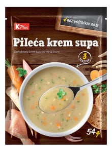 K Plus Krem supa pileća 54g