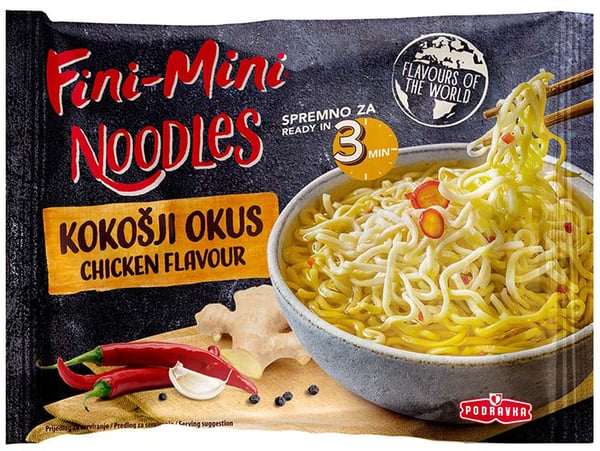 Podravka Nudle kokošije fini-mini 75g