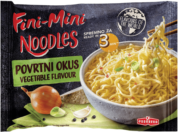 Podravka Nudle povrtne fini-mini 75g