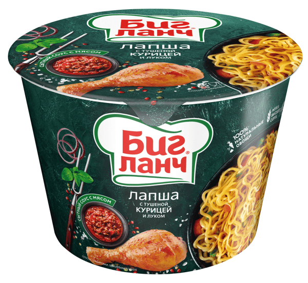 Big Lunch Nudle piletina 90g