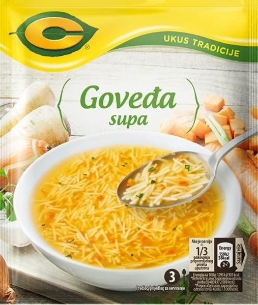C Supa goveđa ukus tradicije 37g