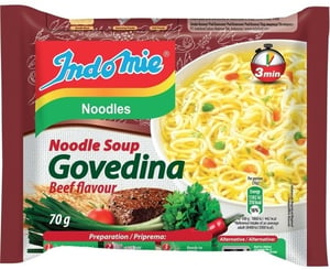 Indomie Nudle govedina 4x70g